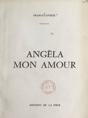 cover image of Angèla, mon amour